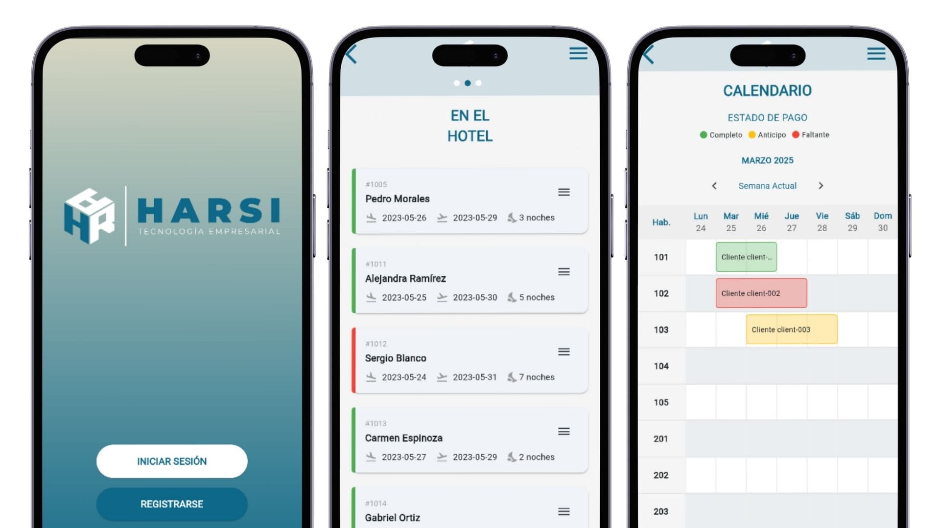 Experiencia de Usuario para App de Gestión Hotelera